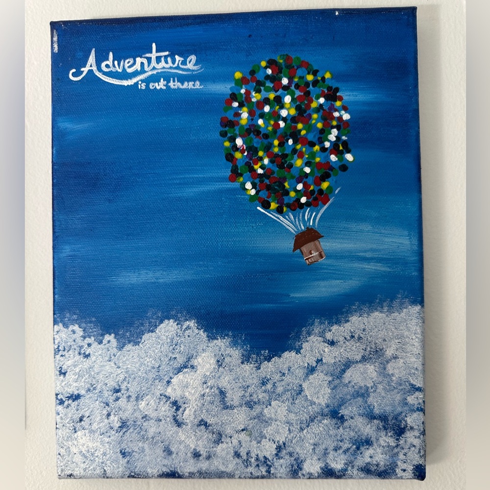 LAST CHANCE Disneys “UP” Canvas Art